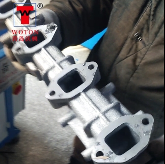 農(nóng)機(jī)排氣管多軸鉆孔加工